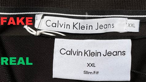 calvin klein real vs fake|Calvin Klein jeans counterfeit.